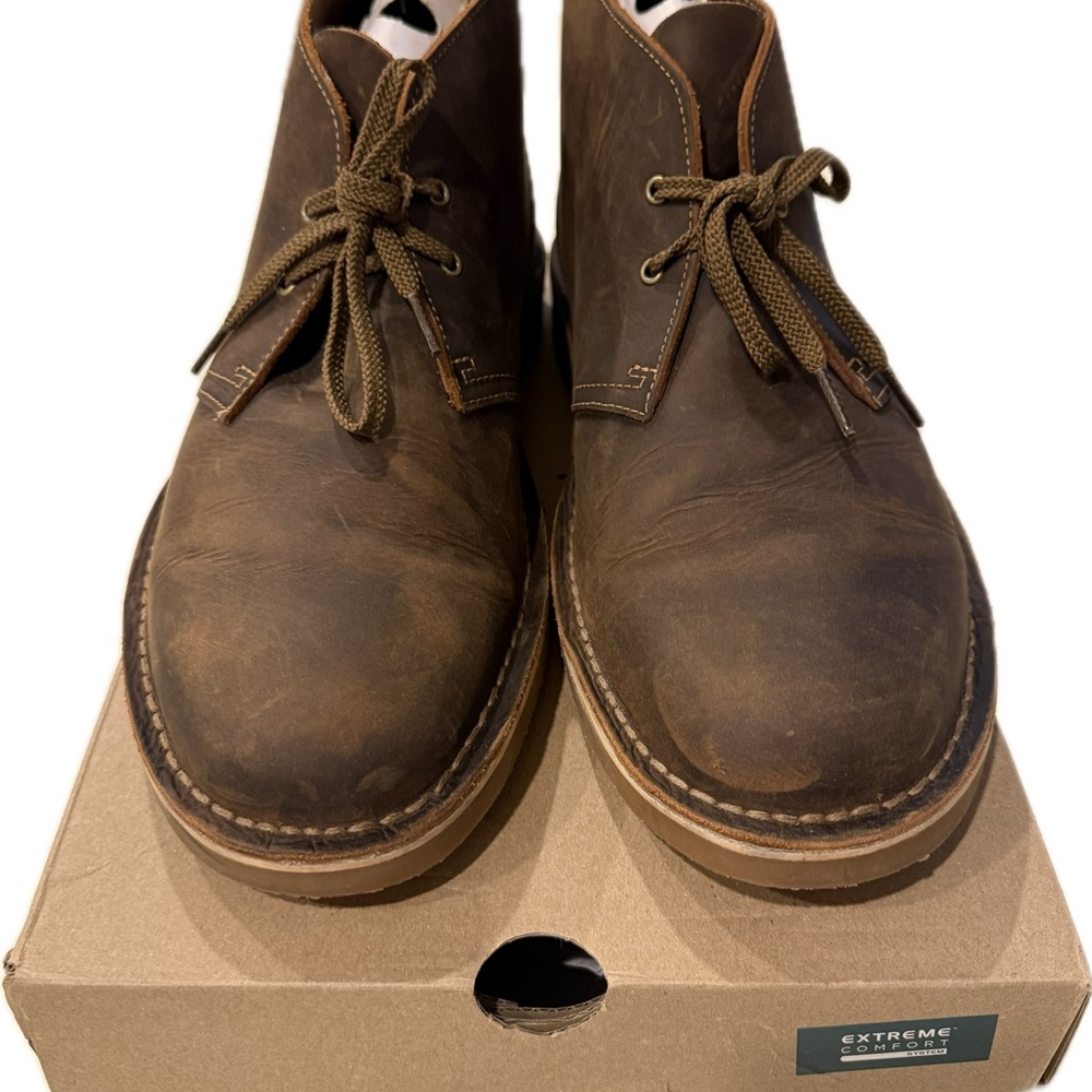 Clarks Brown Chukka Boots for Men